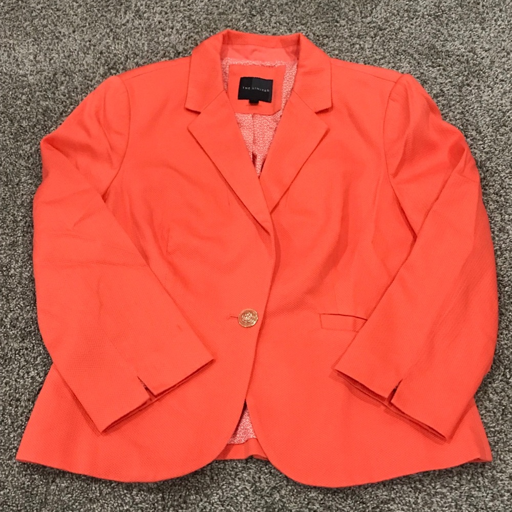 Orange Blazer from The Limited
